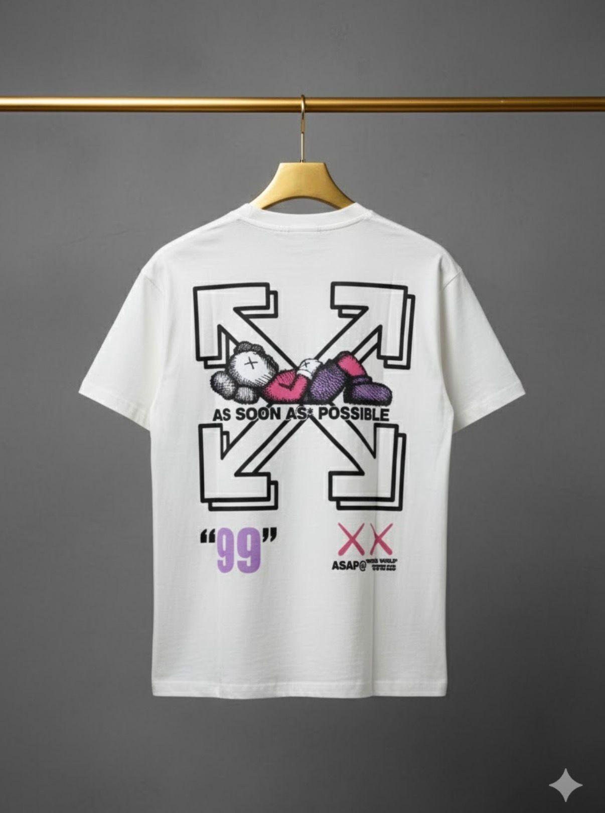 Off-White™ x Kaws “XX” White Tee