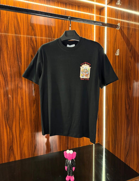 Casablanca “Tennis Club” Black Tee
